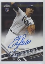 2017 Topps Chrome Rookie Auto Eddie Gamboa #RA-EG Auto sh7