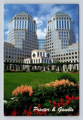 Procter & Gamble Headquarters Cincinnati Ohio Photochrome Postcard