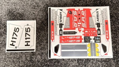 Lego Technic Aufkleber zum 42145 Airbus H175 Rettungshubschrauber »NEU«