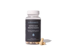 Colorsmith Biotin Hair Multivitamins Capsules With Biotin And Collagen Exp 01/27