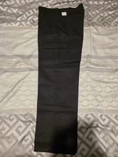 Red Kap Industrial Cargo Pant Pt88 Long Black 34/32 Work Wear NEW MEN'S