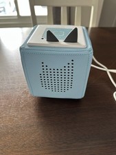 Tonies Toniebox Audio Box Player Speaker Blue w/ Charger - Excellent