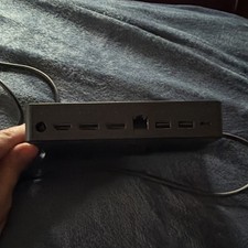 Dell Docking Station Black HDMI DisplayPort USB 3.0 Ethernet Audio Out