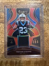 2025  Select - Draft Selections - Trevor Etienne #DSM-TEE Red Prizm (MEM, RC)
