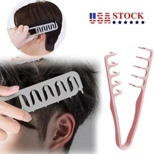 USA Wide Tooth Hair Comb Wide Tooth Comb For Curly Hair Roots Volumizing 