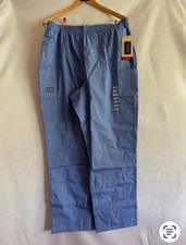 Cherokee WOMENS Ceil Blue Scrub Pants 4200 Size X-Large XL New With Tags