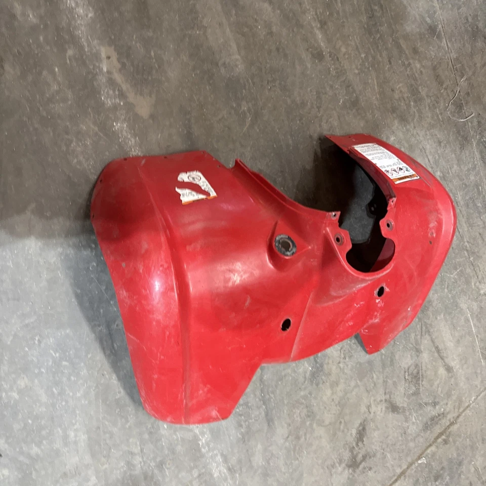 Kawasaki Prairie 360 2003 4x4 guardabarros delantero rojo Foto 4 de 4