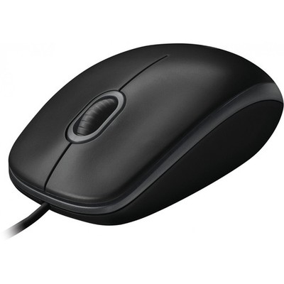 Logitech B100 Optical USB-Maus 800DPI, Schwarz, OEM