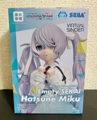 Hatsune Miku Empty SEKAI Figure SEGA Project Sekai Virtual Singer Prize NEW