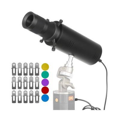 Handheld Optical Snoot,Photography Flashlight Spotlight for Photo, Content Cr...