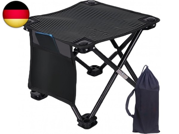 33×33×32Cm Klapphocker: Campinghocker, Faltbarer Outdoor Hocker, Mini K-image