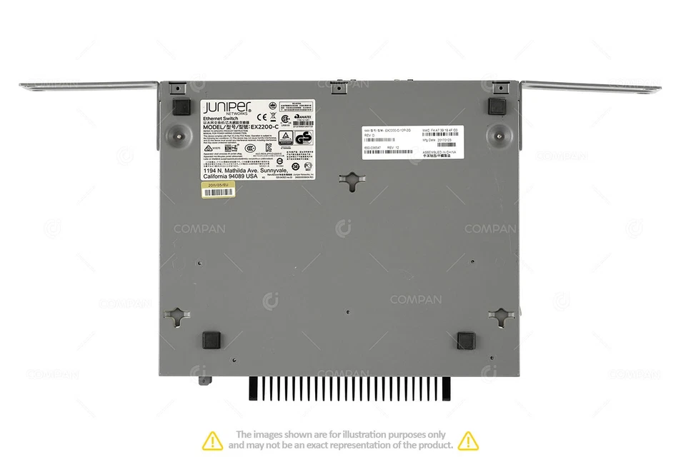 Juniper EX2200-C-12P-2G 12x RJ-45 1Gb 2x Combo RJ-45 / SFP 1Gb PoE Switch - Bild 4 von 4