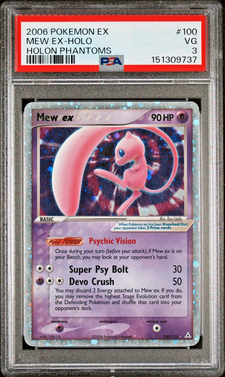 Mew Pokémon TCG Psychic Ultra Rare Individual Collectible Card