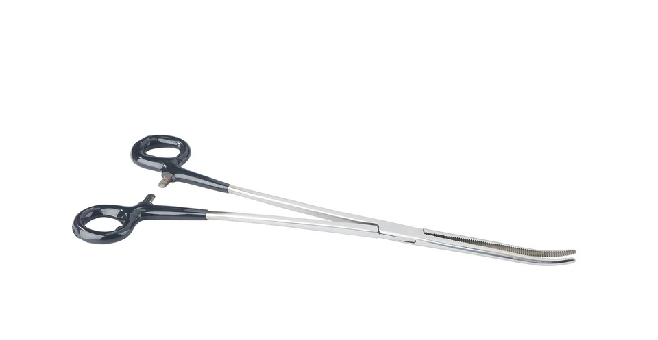 Balzer MK Adventure Arterienklemme Gummierter Griff 30cm Zange Hakenlöser DA - Bild 2 von 2