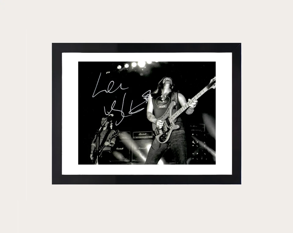 Lemmy Kilmister  Autograph + COA (Motörhead) - Bild 2 von 3