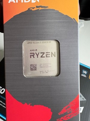 (New) AMD Ryzen 5 5500X3D 6-Core 12-Thread AM4 CPU OEM Tray (Newest BIOS Needed)