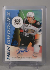 2024-25 Upper Deck Sp Game Used - New Grooves Cutter Gauthier #NG-1 Auto RC