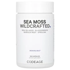 Sea Moss, Wildcrafted, 120 Capsules