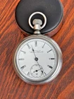 Rare 1895 Waltham 14 Size 7J Bond St Derby Lift-Out Case Nice Dial Runs Great!