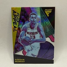 2022-23 Panini Flux Flux Appeal Silver Prizm Keegan Murray #1 Rookie RC