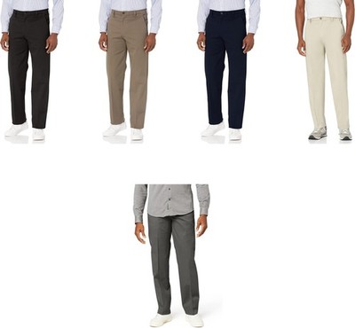Dockers Men's Classic Fit Workday Khaki Smart 360 Flex Pants | eBay