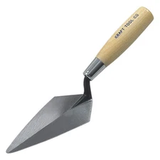 KRAFT TOOL GG422 Pointing Trowel,5-1/2in L,Steel 38LY46