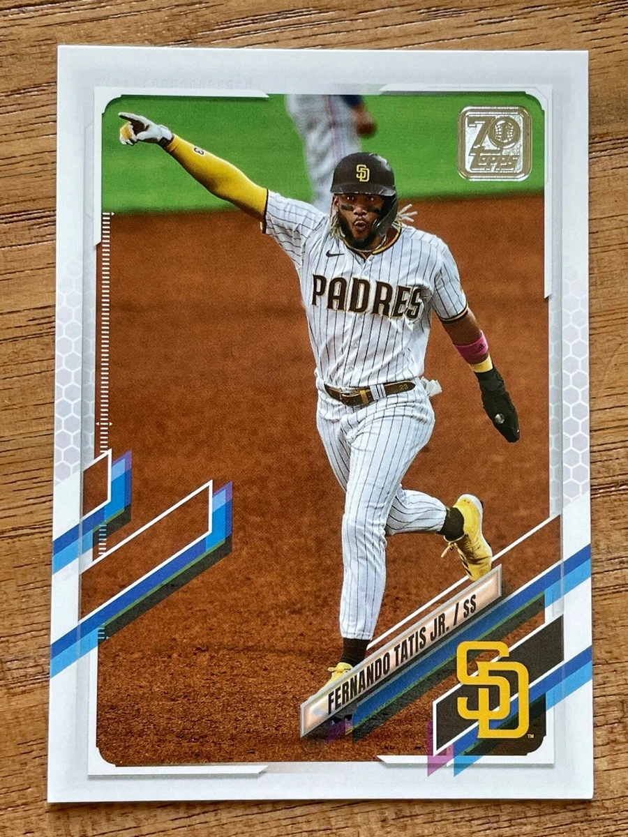 2021 TOPPS BASEBALL FERNANDO TATIS JR. CARD No.1 San Diego Padres