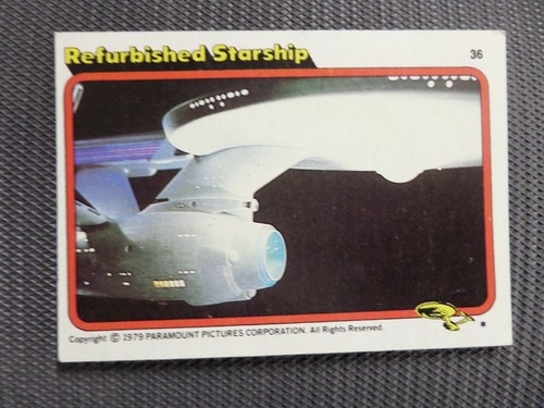 Star Trek Motion Picture Cards Singles 1979 Topps PICK/CHOICE Complete your set - Picture 36 of 95