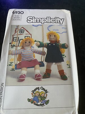 Simplicity Puppe Schnittmuster. Penny Candy Sammlungen