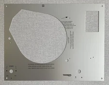 RARE VINTAGE NEW OLD STOCK THORENS WITHOUT DESIGNATION FACE PLATE