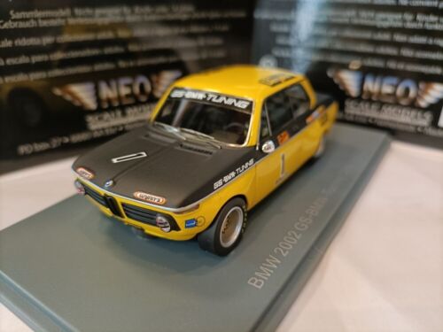 NEO SCALE MODELS 1/43 1972 BMW 2002 GS-BMW-Tuning DRM #1 Resin Car