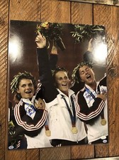 Mia Hamm/Brandi Chastain 16x20 Photo -  JSA Certified! HoF! Women’s World Cup!