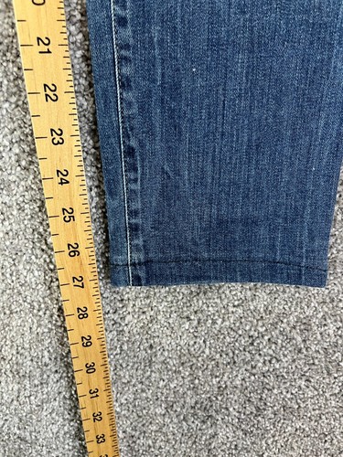 Diesel Women Jean Slim Skinny Low Waist Stretch Blue Distressed Grupee W31 L28 * - Picture 5 of 11