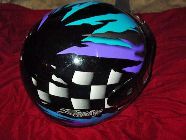 RODIA RACING : FULL FACE MOTORCYCLE RACING STREET BIKE HELMET (XL 61-62)