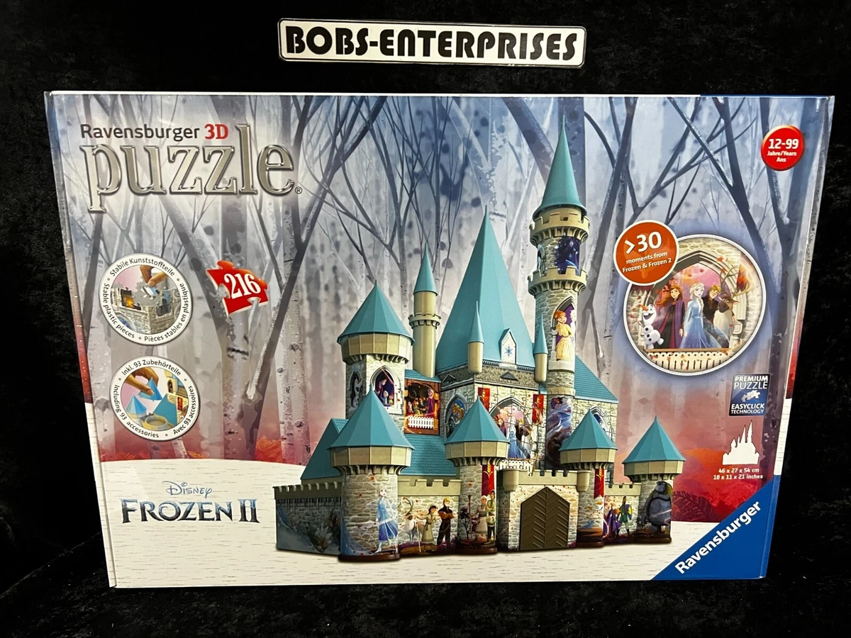 Ravensburger 11156 Disney Frozen 2 Castle 216 Piece 3D Jigsaw