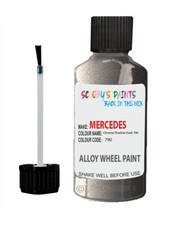 Alloy Wheel Repair Paint Touch Up Kit Curbing Scratch Chip Silver Black Gold