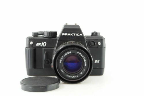 Praktica BX10 DX Pentacon Prakticar 1,8 50 mm MC 91094 raro - Imagen 1 de 5