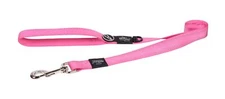 Reflective Dog Leash for Extra Large Dogs 1" wide 6' long Pink