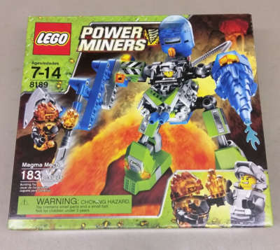 LEGO Power Miners 8189 Magma Mech NEW! Claw Drill Water Tank Firax