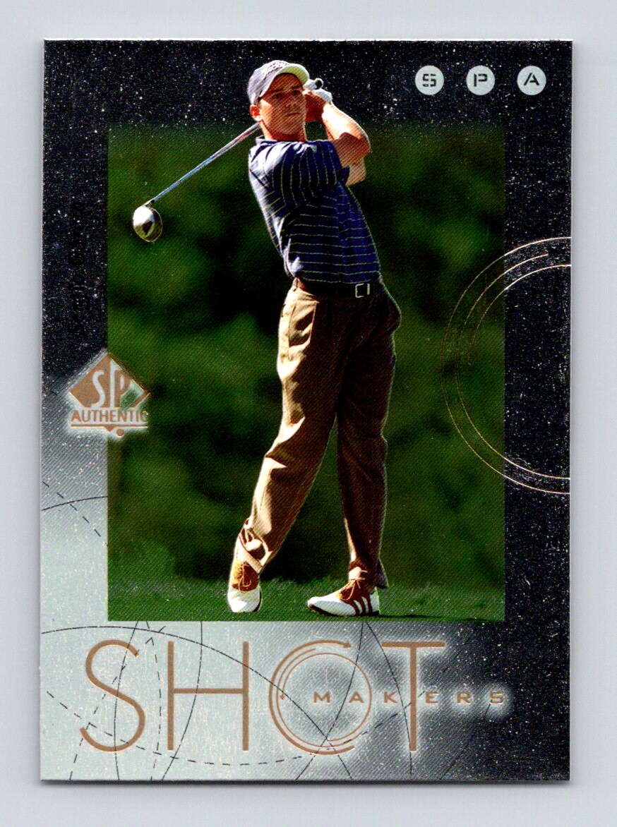 2001 SP Authentic Shotmakers #S3 Sergio Garcia