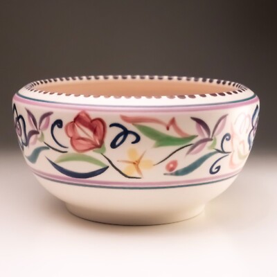 Poole Keramik traditionelle Ware mittlere Schüssel signiert handbemalt Keramik 6,5''ø UK