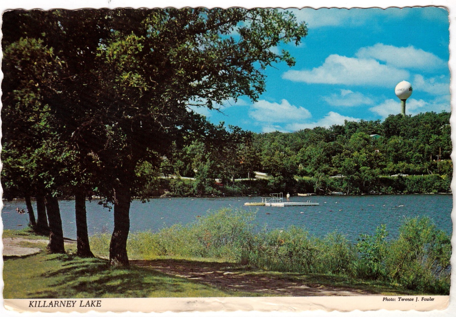 Killarney Lake Postcard Killarney Manitoba c