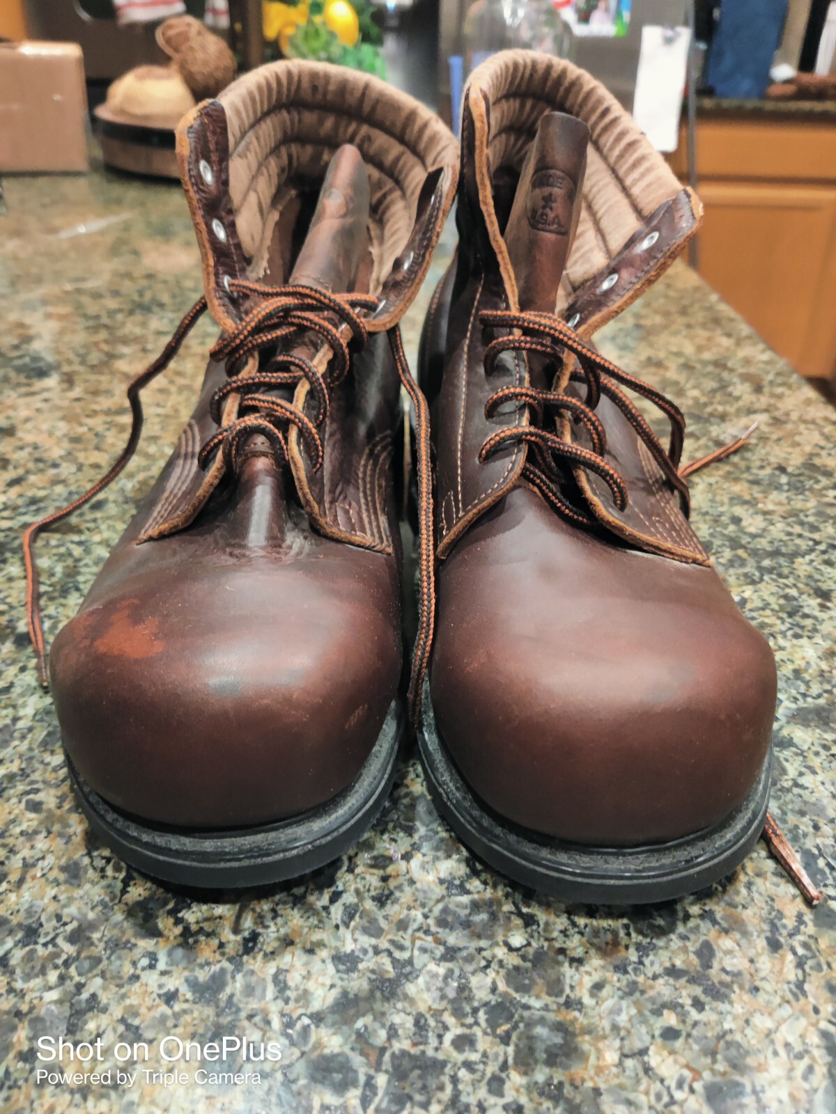 Vintage Union Made In The USA Steel Toe Boots eBay