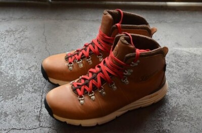Danner Mountain 600 Wanderschuh Stiefel Größe US 9 Leder Hellbraun Modeware H...