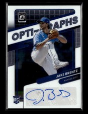 2022 Donruss Optic #OG-JB Jake Brentz Optigraphs  AUTO