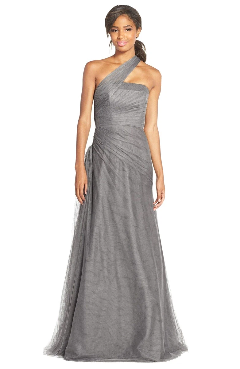 Tulle Gray Bridesmaid Dresses for sale | eBay