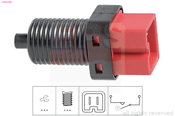 EPS 1.810.184 Switch, Brake Actuation (Engine Timing) For CitroËN Fiat Lancia PE-image