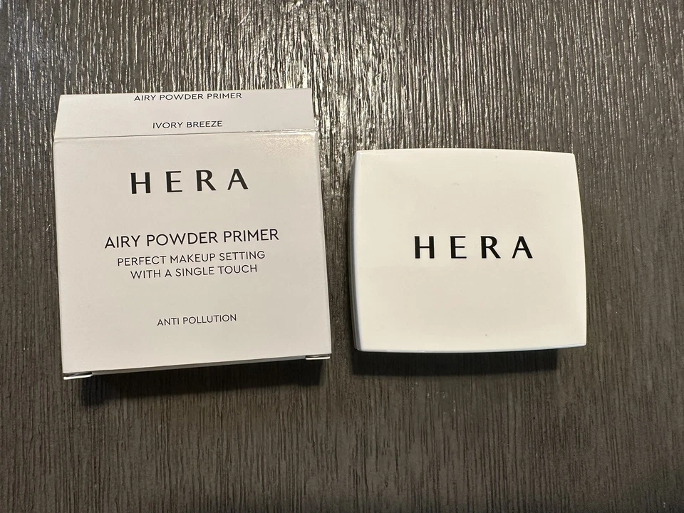 Imprimación en polvo aireada HERA 3,5 g Ivory Breeze anti contaminación hidratante K-Beauty Foto 2 de 4