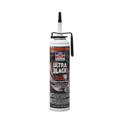Permatex 85080 Ultra BlackRTV Silicone Gasket Maker 9.5 Squeeze Type Can