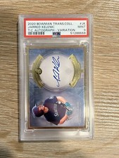 Jarred Kelenic 2020 Bowman Transcendent Autographs Braves Mariners #JKE PSA 9